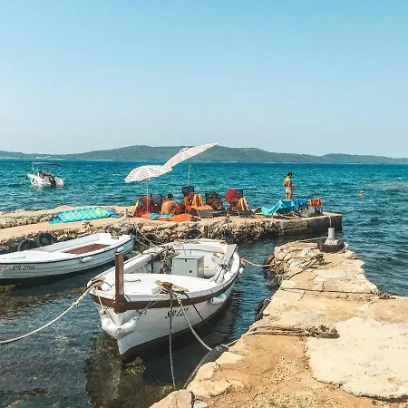 Luxury Beach Villa W Sea Sunset Views Sibenik Exterior photo